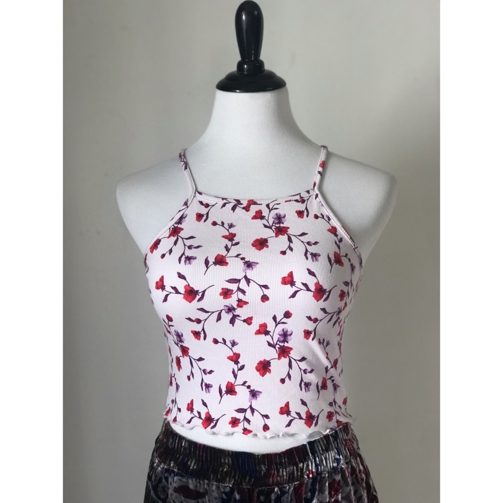 Flower Print Tank Top